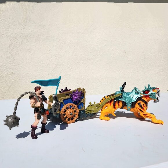 Chap Mei Bundle Lot Savage Warrior Thunder Thor Battle Cat Chariot Figures - Picture 8 of 13